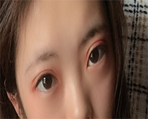 双眼皮加淡妆无敌了